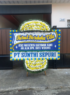 Papan Bunga Duka di Tamban